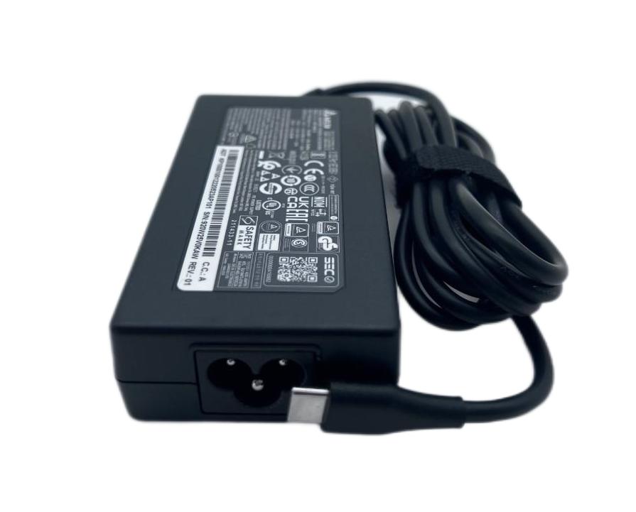 Originale 100W USB-C Acer 27.Q7DN2.003 Alimentatore Adattatore + Cavo Originale 100W USB-C Acer 27.Q7DN2.003 Alimentatore Adattatore + Cavo