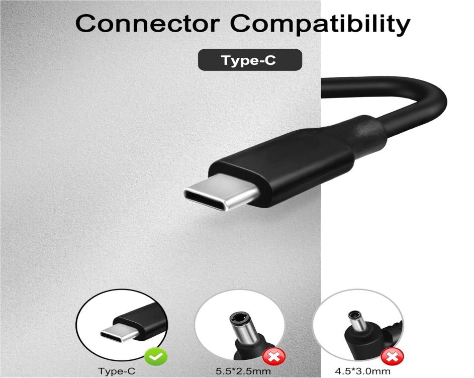 Originale 100W USB-C Acer 27.Q7DN2.003 Alimentatore Adattatore + Cavo Originale 100W USB-C Acer 27.Q7DN2.003 Alimentatore Adattatore + Cavo