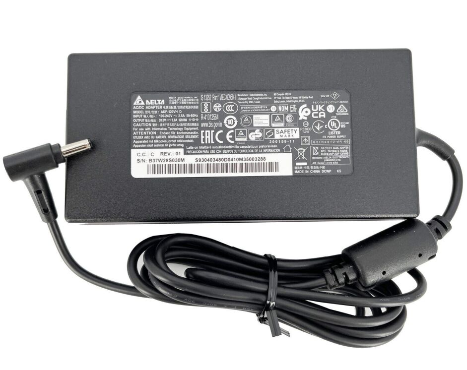 Originale 120W Chicony A17-120P2A Alimentatore Adattatore + Cavo Originale 120W Chicony A17-120P2A Alimentatore Adattatore + Cavo