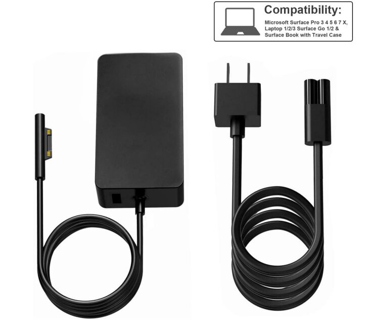 Originale 127W Microsoft Surface Book 2 Alimentatore Adattatore + Cavo Originale 127W Microsoft Surface Book 2 Alimentatore Adattatore + Cavo