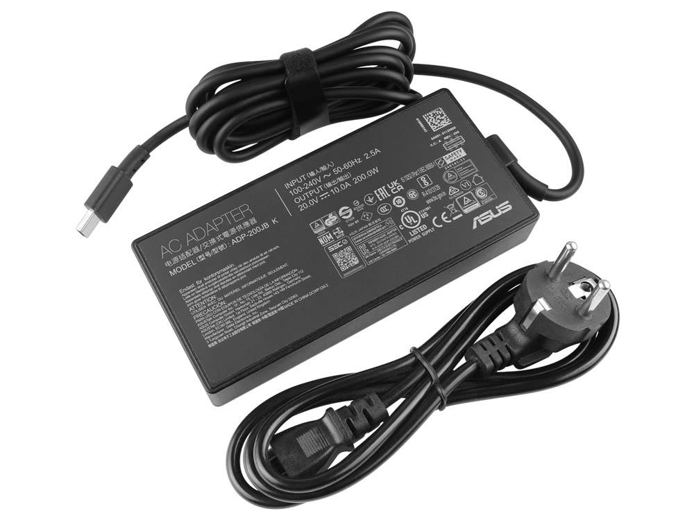 Originale 200W 20V 10A Asus Rectangle Conn Alimentatore Adattatore + Cavo