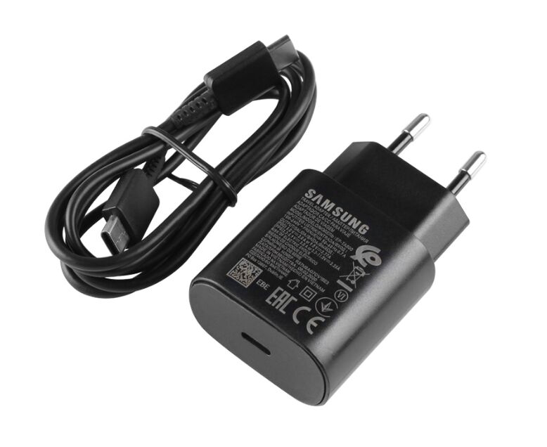 25W USB-C Samsung EP-DG977 Alimentatore Adattatore + Cavo 25W USB-C Samsung EP-DG977 Alimentatore Adattatore + Cavo