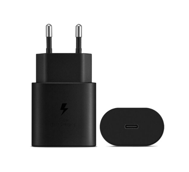 25W USB-C Samsung EP-DG977 Alimentatore Adattatore + Cavo 25W USB-C Samsung EP-DG977 Alimentatore Adattatore + Cavo