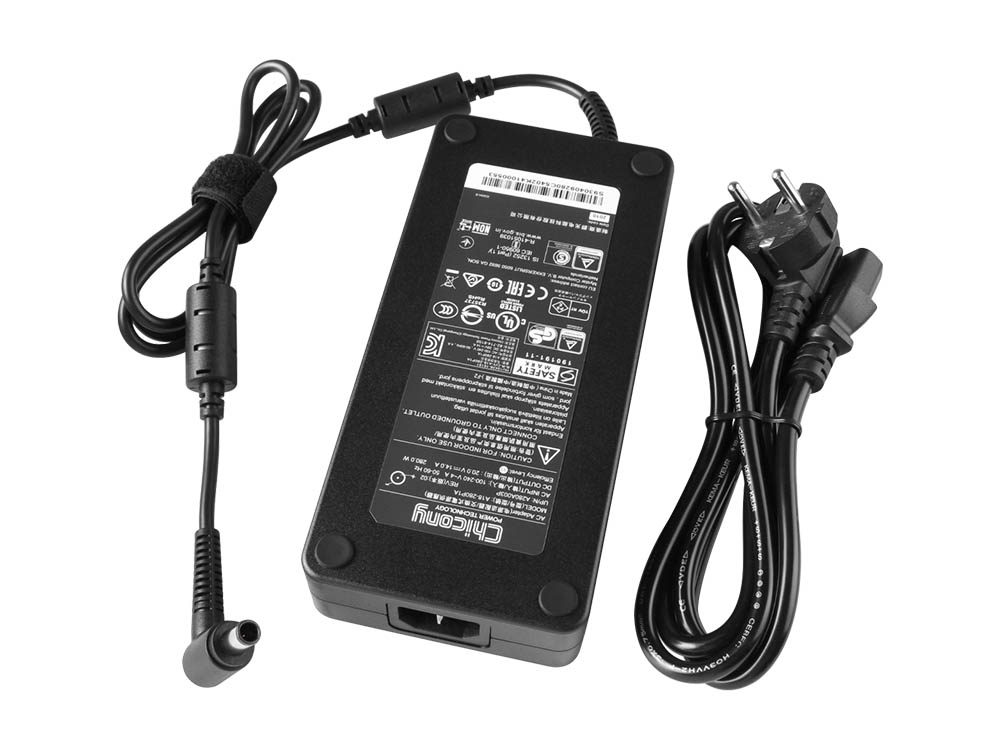 Originale 20V 14A 280W Chicony A18-280P1A A280A003P Alimentatore Adattatore + Cavo