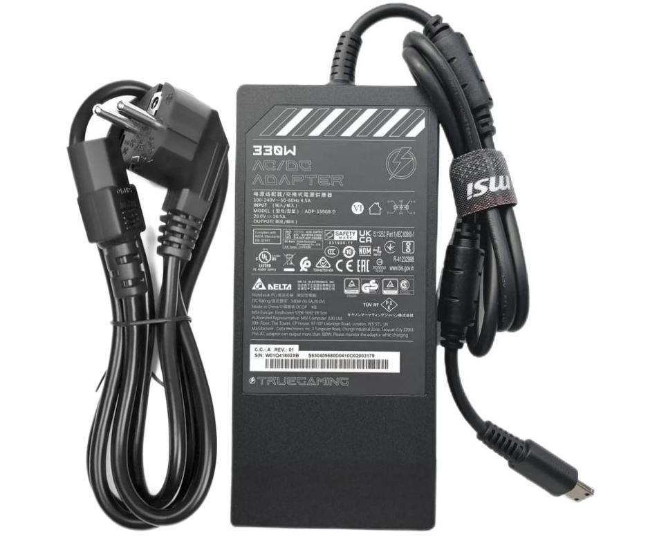 Originale 20V 16.5A 330W Chicony MSI A20-330P1A A330A018P A17-330P2A Alimentatore Adattatore