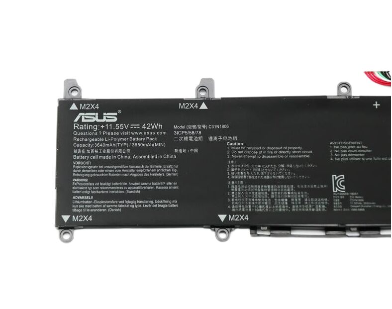 Originale 3640mAh 42Wh Batteria Asus ADOL 13FA Originale 3640mAh 42Wh Batteria Asus ADOL 13FA