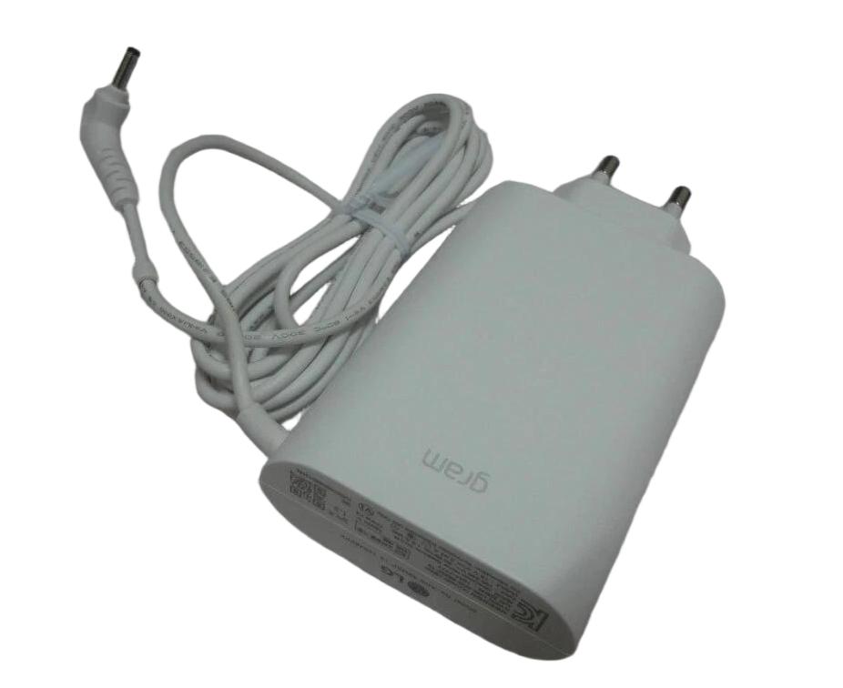 Originale 19V 2.53A 48W LG EAY65249101 Alimentatore Adattatore + Cavo Originale 19V 2.53A 48W LG EAY65249101 Alimentatore Adattatore + Cavo