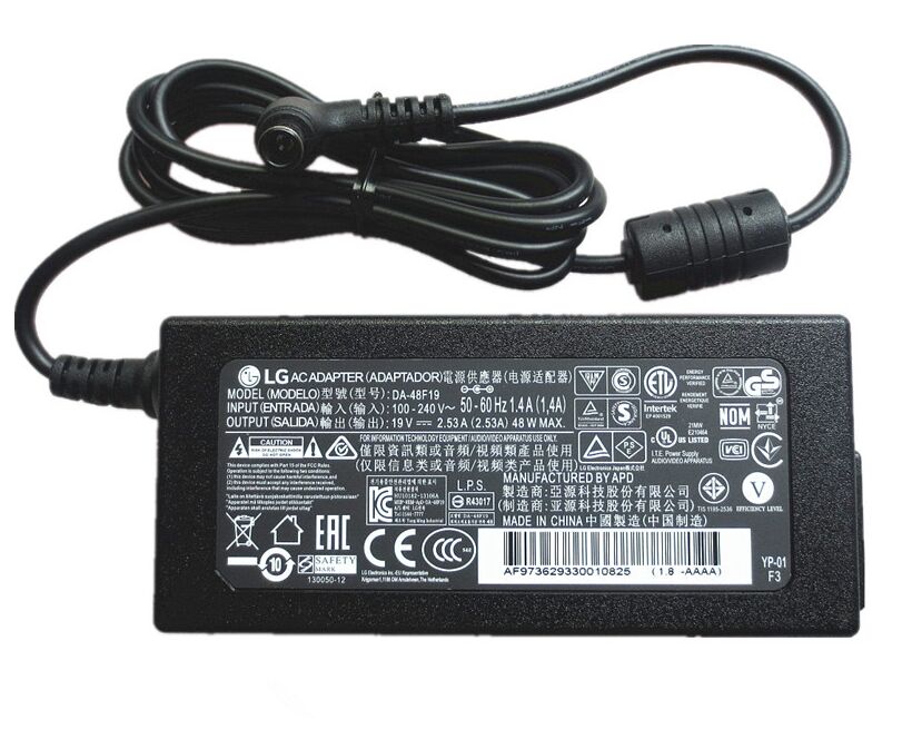 Originale 19V 2.53A 48WLG PSAB-L101A PA-1650-64 Adattatore + Cavo