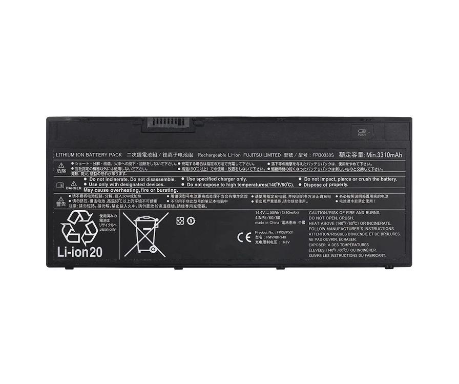 Originale 3490mAh 50Wh Fujitsu CP721834-01 CP734928-01 Batteria