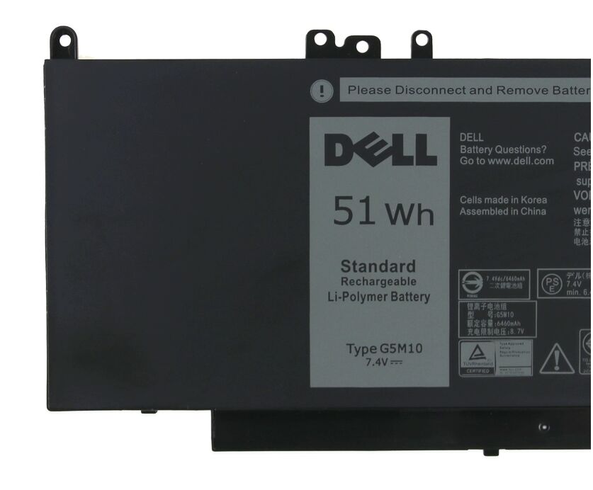 Originale 4 Cell 51Wh Dell 451-BBLM Batteria Originale 4 Cell 51Wh Dell 451-BBLM Batteria