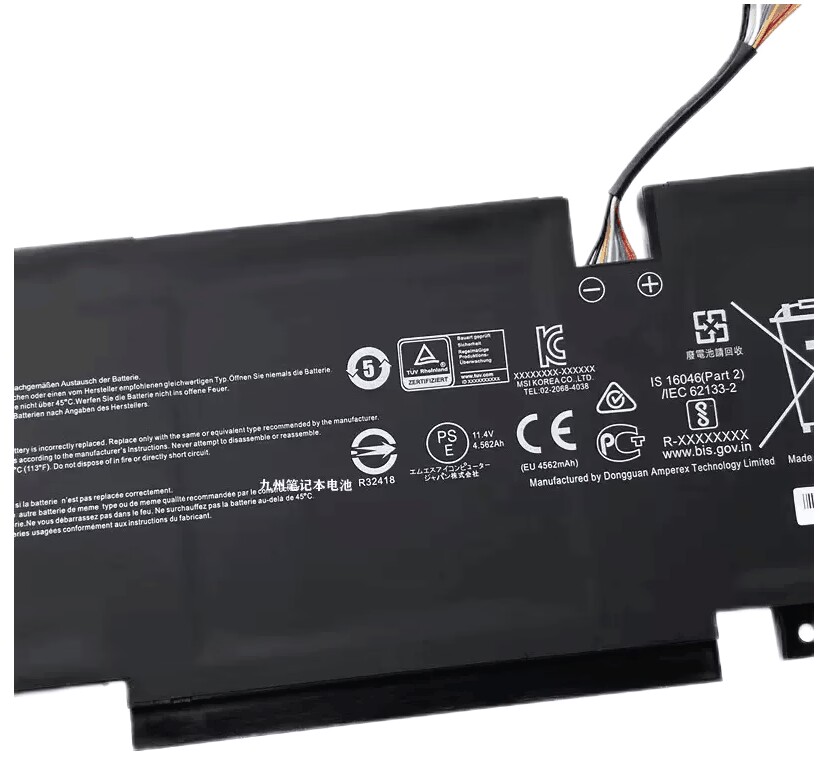 4700mAh 53.5Wh MSI Bravo 15 B5DD-079FR Batteria 4700mAh 53.5Wh MSI Bravo 15 B5DD-079FR Batteria