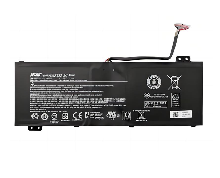 Originale 3733mAh 57.48Wh Acer 4ICP4/69/90 AP18E7M Batteria