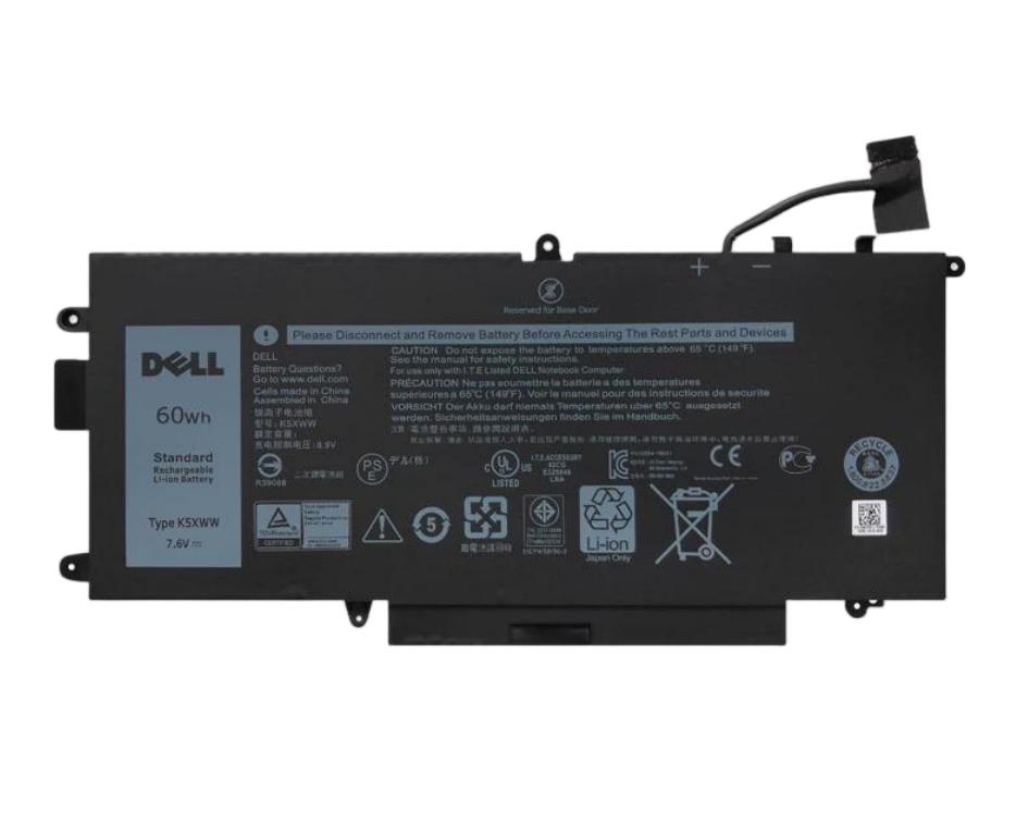 Originale 7890mAh 60Wh Dell 0K5XWW 2ICP4/58/90-2 451-BBZC Batteria