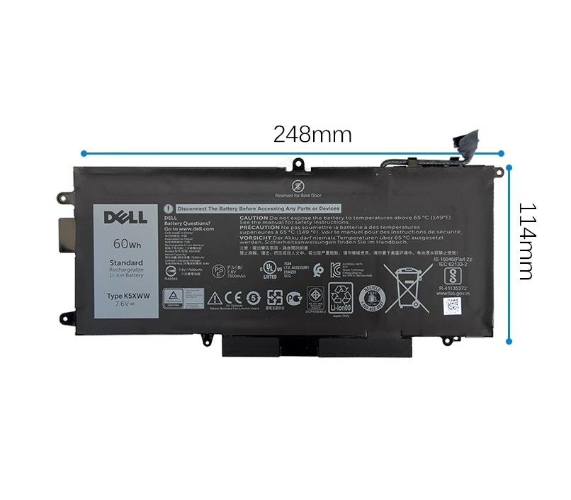 Originale 7890mAh 60Wh Dell 725KY 0725KY Batteria Originale 7890mAh 60Wh Dell 725KY 0725KY Batteria