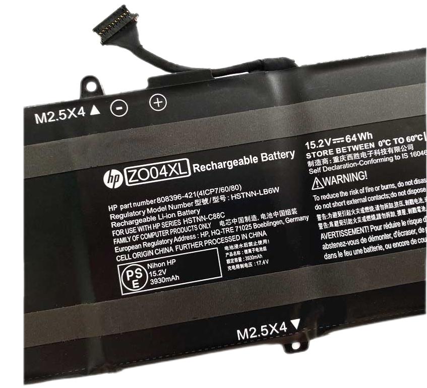 Originale 3930mAh 64Wh HP 808396-422 808396-721 Batteria Originale 3930mAh 64Wh HP 808396-422 808396-721 Batteria