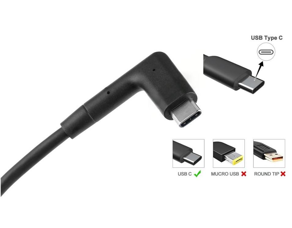 Originale 65W Type-C Fujitsu Lifebook E4411 Alimentatore Adattatore + Cavo Originale 65W Type-C Fujitsu Lifebook E4411 Alimentatore Adattatore + Cavo