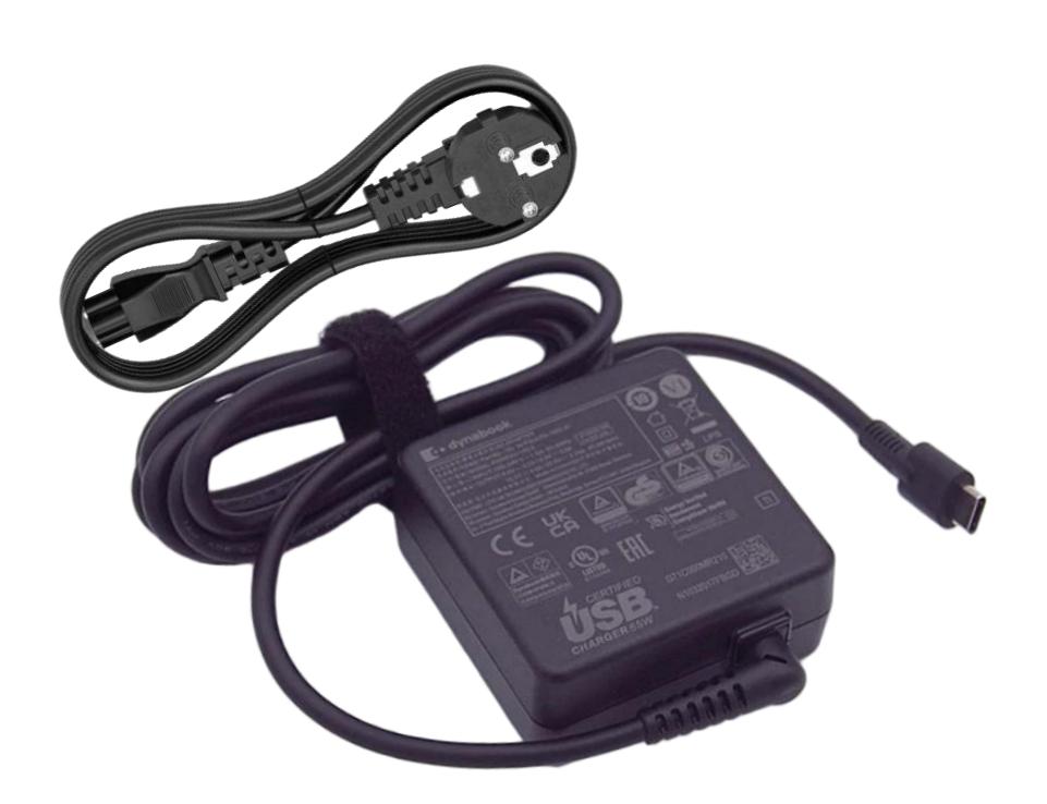 Originale 65W TYPE-C Toshiba A045R057L Alimentatore Adattatore + Cavo