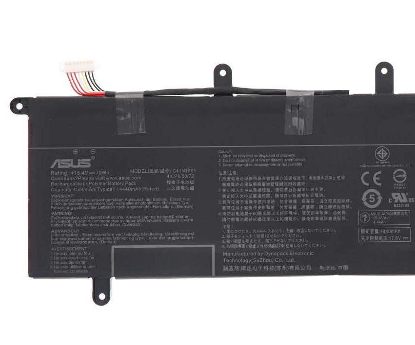 Originale 4550mAh 70Wh Asus ZenBook Duo UX481 Batteria Originale 4550mAh 70Wh Asus ZenBook Duo UX481 Batteria