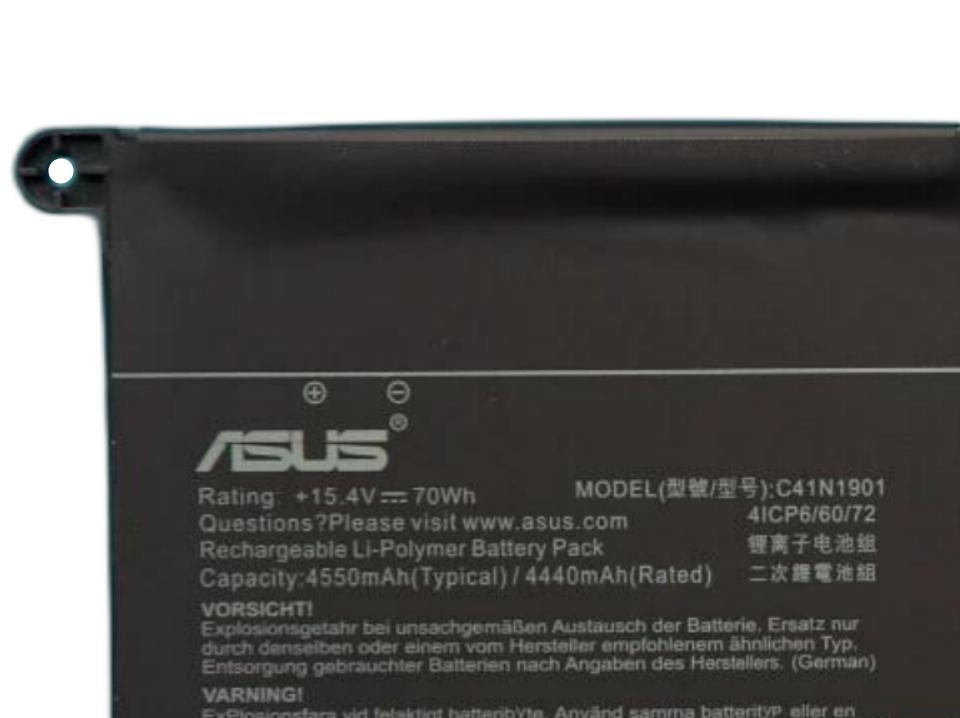 Originale 4550mAh 70Wh Asus ZenBook Duo UX481 Batteria Originale 4550mAh 70Wh Asus ZenBook Duo UX481 Batteria