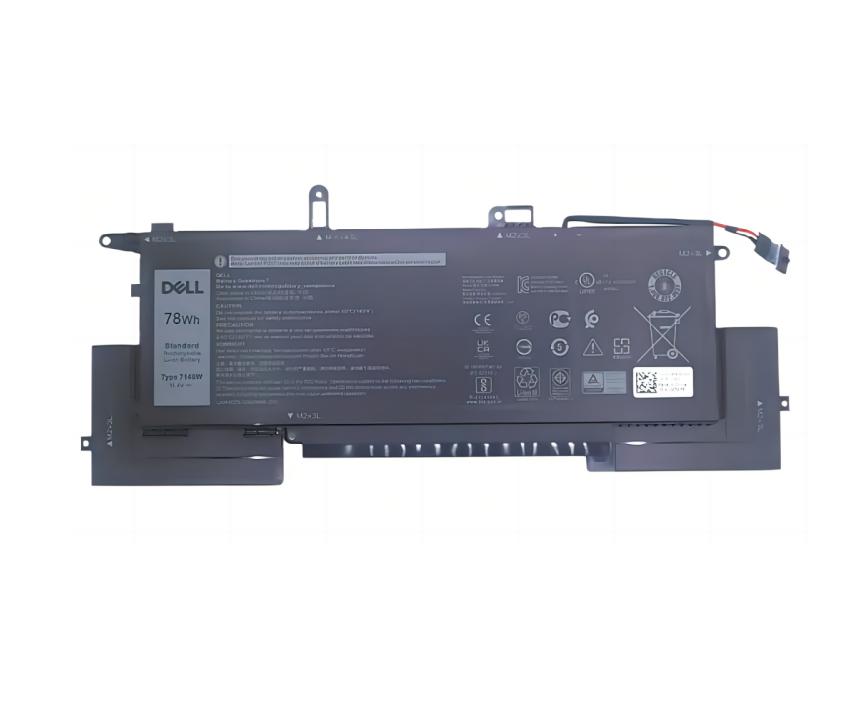 Originale 6500mAh 78Wh Dell 02K0CK 08W3YY 0C76H7 Batteria