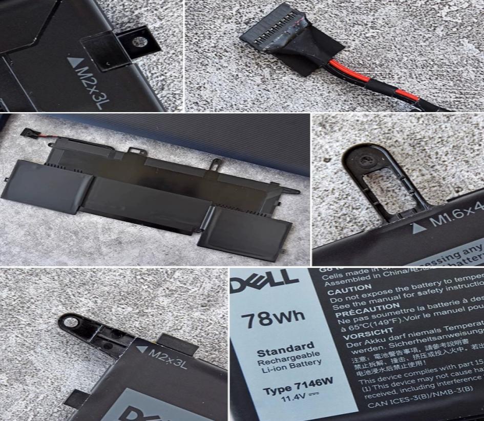 Originale 6500mAh 78Wh Dell E7270 E7260 P110G002 Batteria Originale 6500mAh 78Wh Dell E7270 E7260 P110G002 Batteria