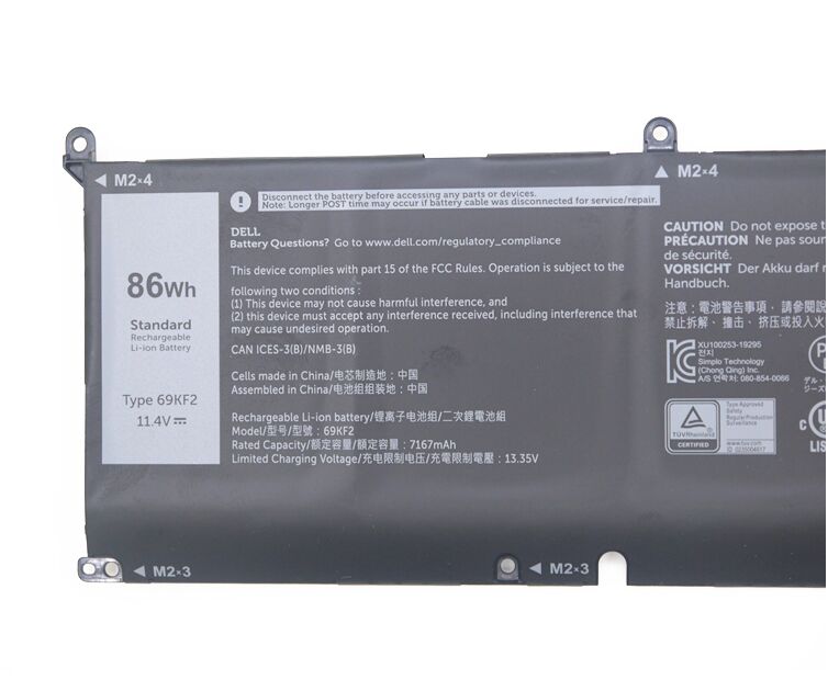 Originale 6 Cell 7167mAh 86Wh Batteria Dell Alienware m17 R3 Originale 6 Cell 7167mAh 86Wh Batteria Dell Alienware m17 R3