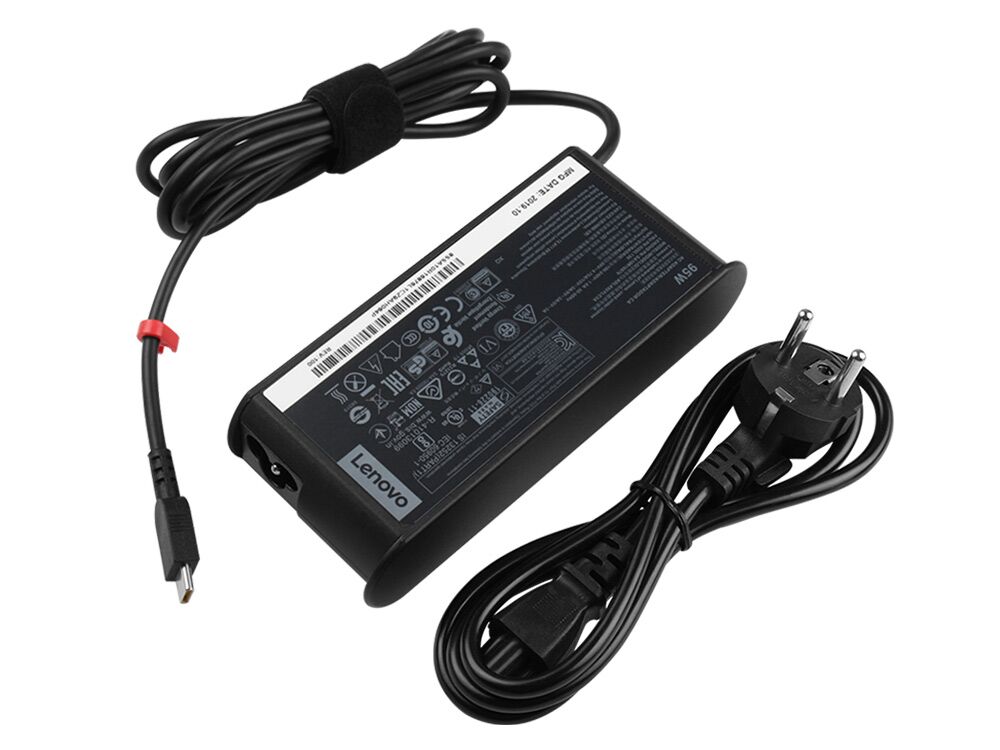 Originale 95W USB-C Lenovo ADLX95YCC2A O2DL132 Alimentatore Adattatore + Cavo