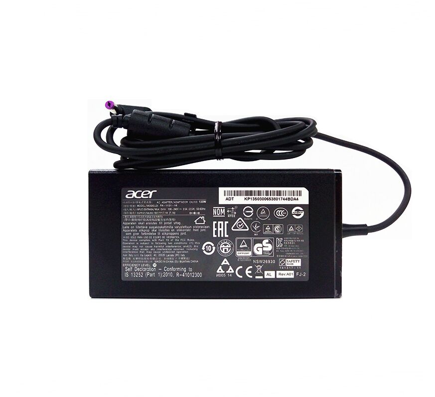 Originale 135W Acer ADP-135KB T Alimentatore Adattatore + Cavo Originale 135W Acer ADP-135KB T Alimentatore Adattatore + Cavo