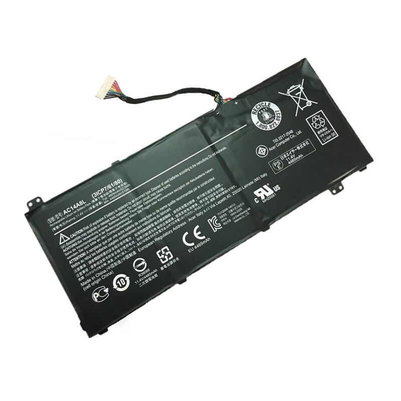 Acer Aspire R7-571G-53338G75ass VN7-571G-53XF Batteria 52.5Wh