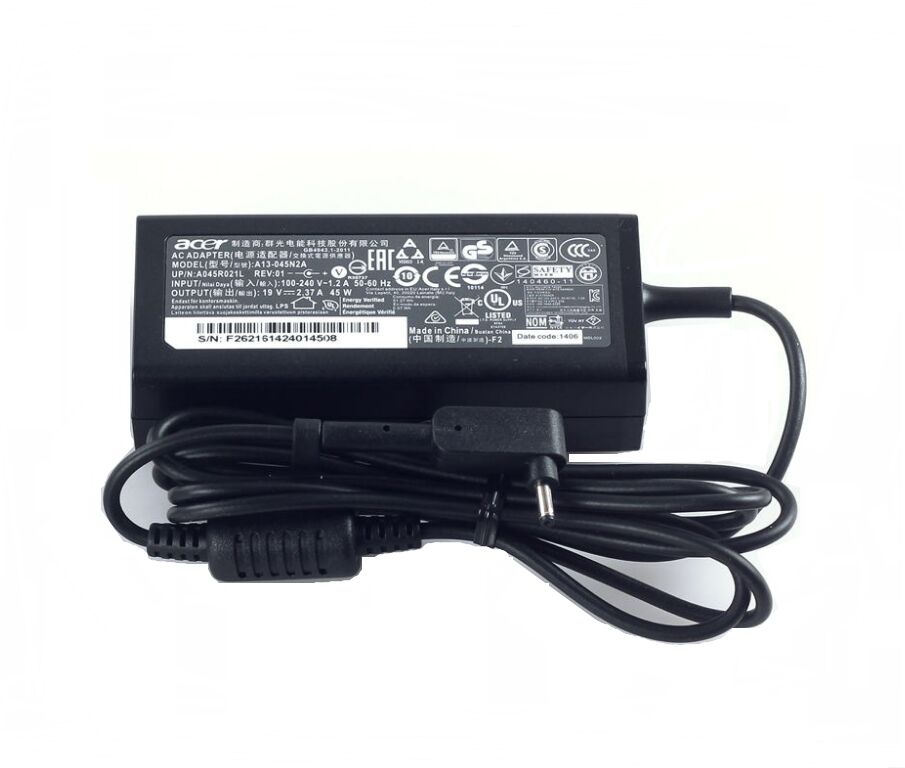 Originale 45W Alimentatore Acer Aspire One Cloudbook 11 1-132 + Cavo