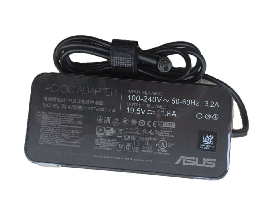 Originale 19.5V 11.8A 230W Asus 0A001-00391200 Alimentatore Adattatore