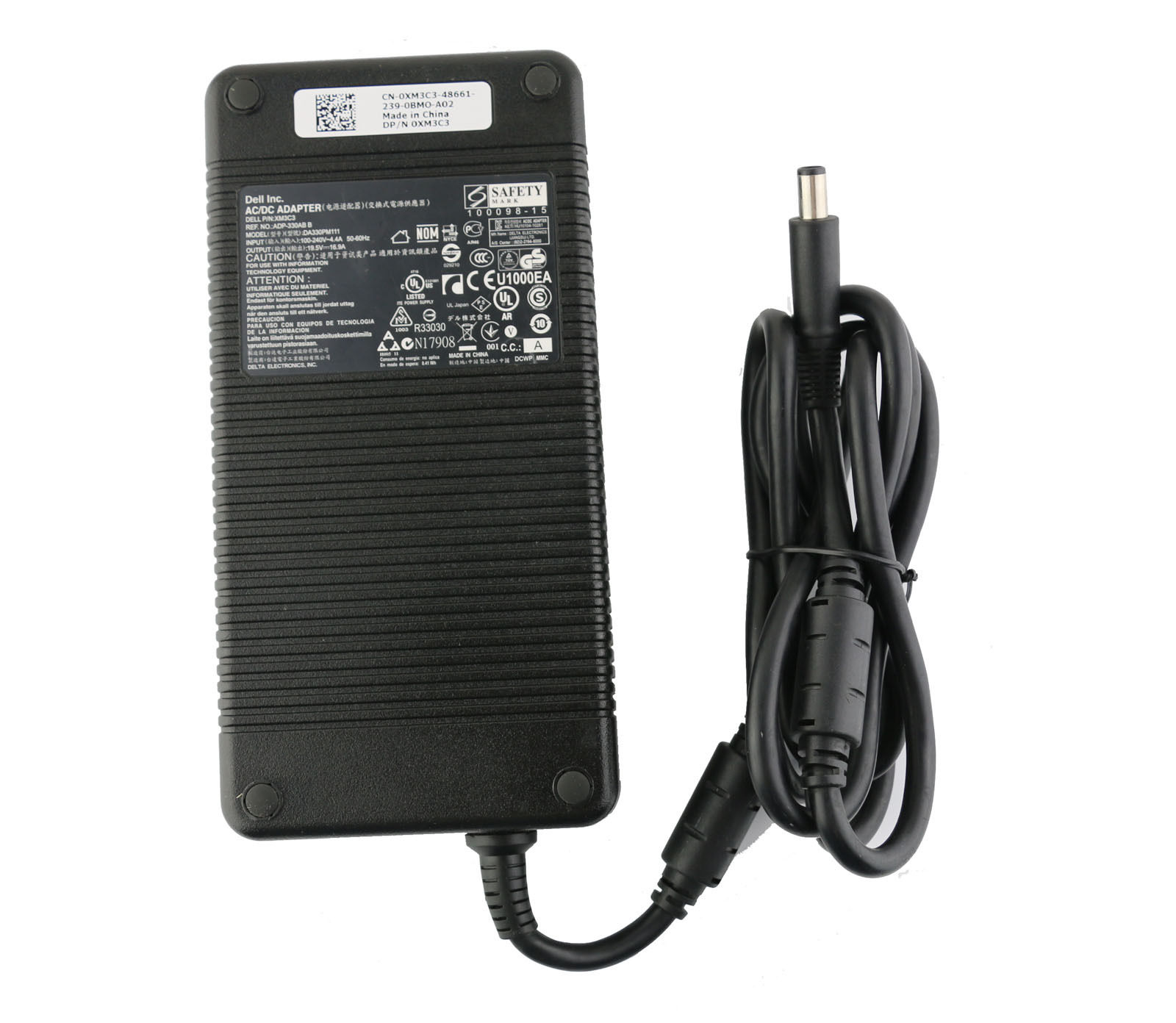 Originale 330W Dell Alienware M18x R1 Alimentatore Adattatore + Cavo