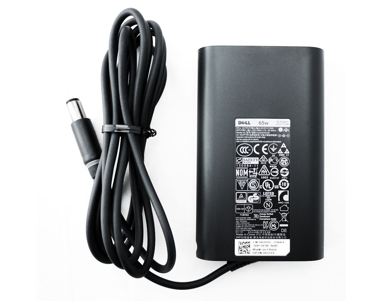 Originale 65W Dell 04H6NV 4H6NV Alimentatore Adattatore + Cavo