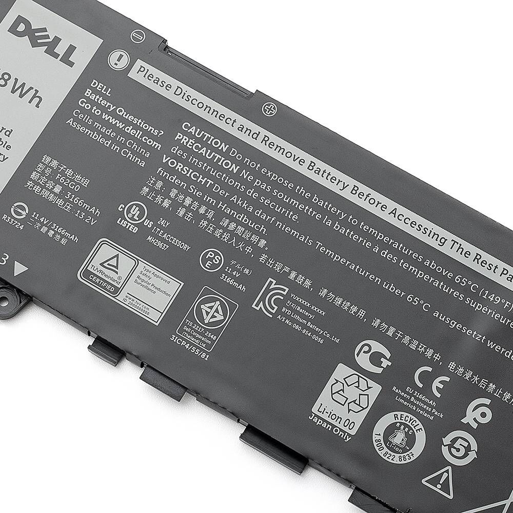 Originale 3166mAh 38Wh Dell 13 7386 2-in-1 Batteria Originale 3166mAh 38Wh Dell 13 7386 2-in-1 Batteria