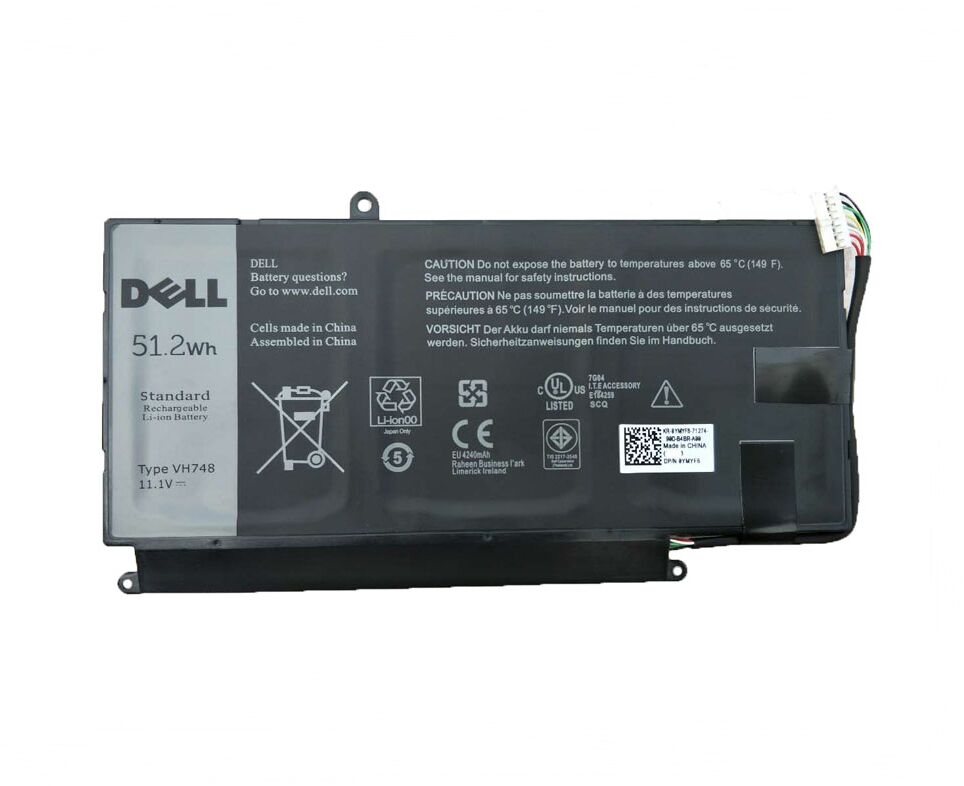 Originale 51.2Wh Dell Vostro V5460D-1308 Batteria