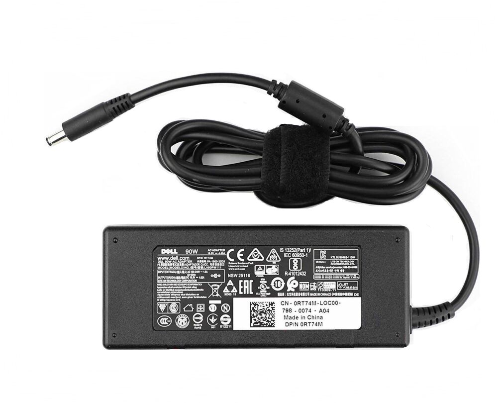 Originale 90W Dell 06H222T Alimentatore Adattatore + Cavo Libero