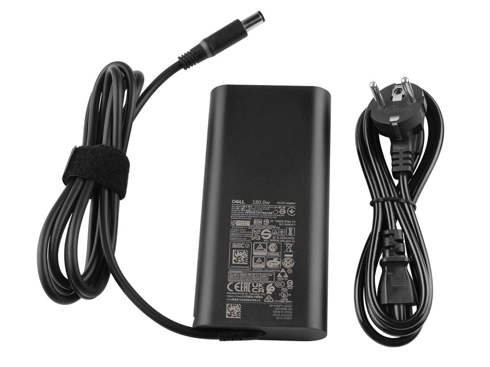 Originale 19.5V 9.23A 180W Dell 03XYY8 3XYY8 Alimentatore Adattatore + Cavo