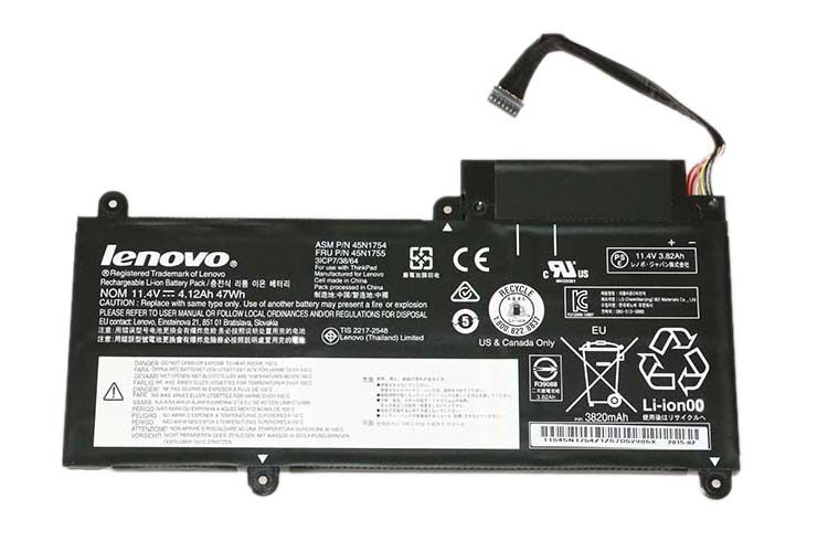 Originale 47Wh Lenovo 45N1752 Batteria