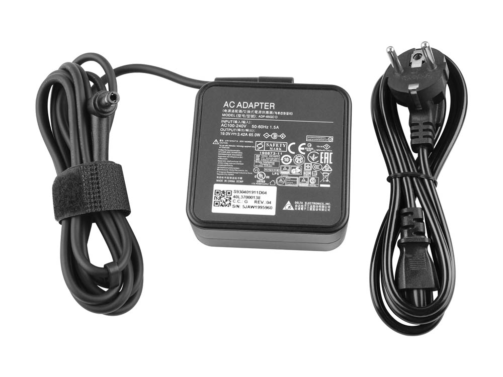 Originale 19V 3.42A 65W MSI A6235 Alimentatore Adattatore + Cavo