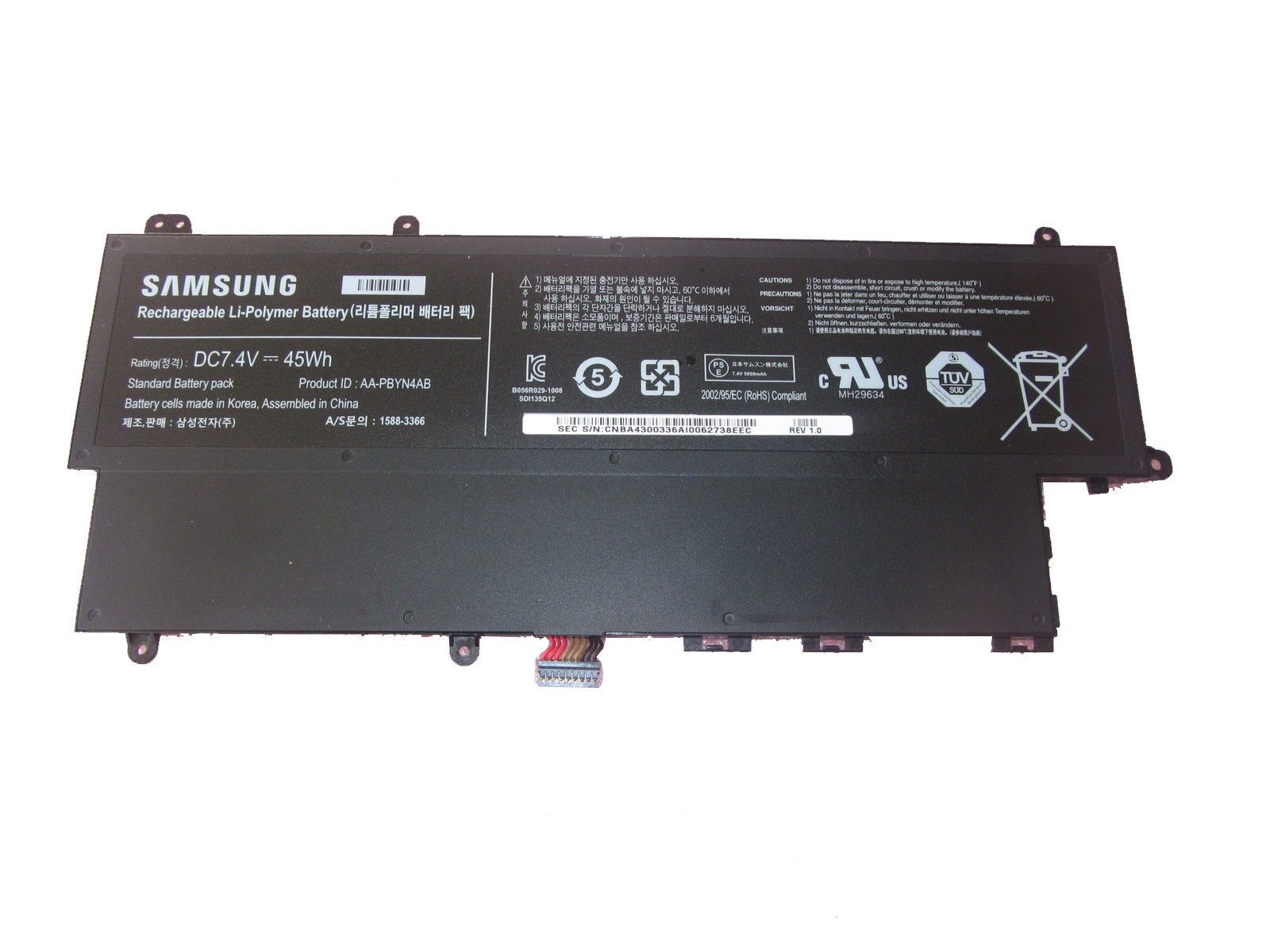 Originale 45Wh Samsung 530U3C NP530U3C 535U3C NP535U3C Batteria