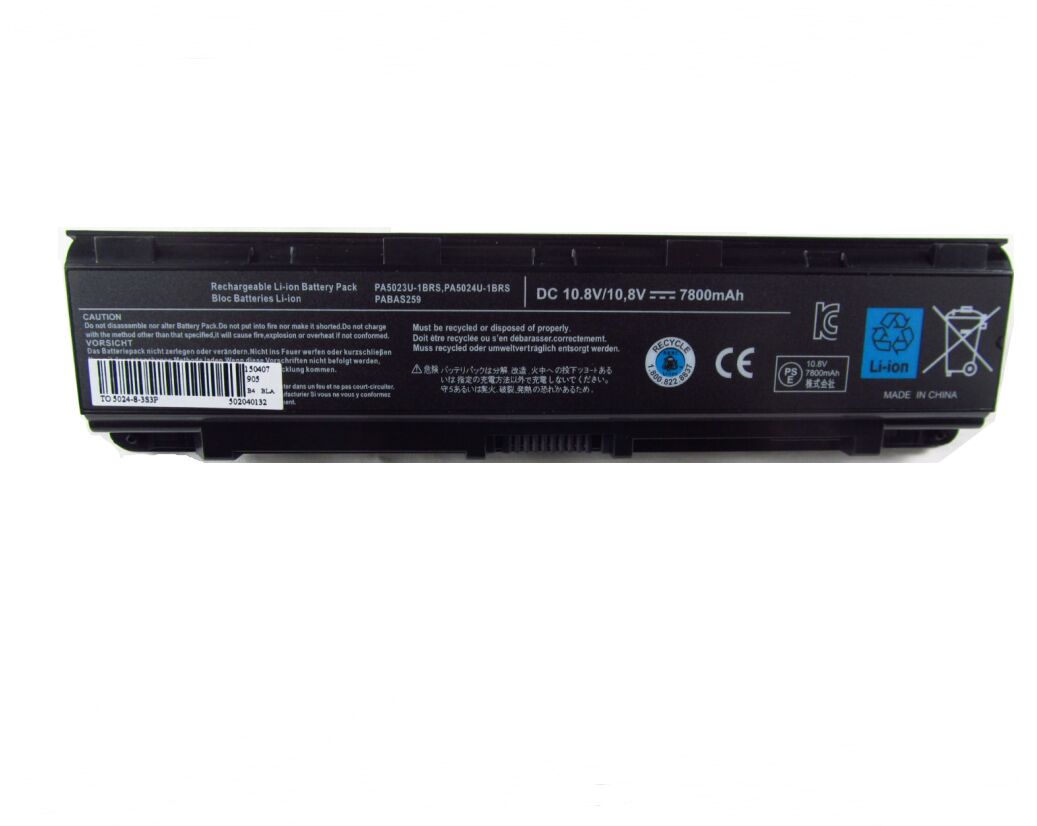 7800mAh Toshiba PA5023U-1BRS Batteria