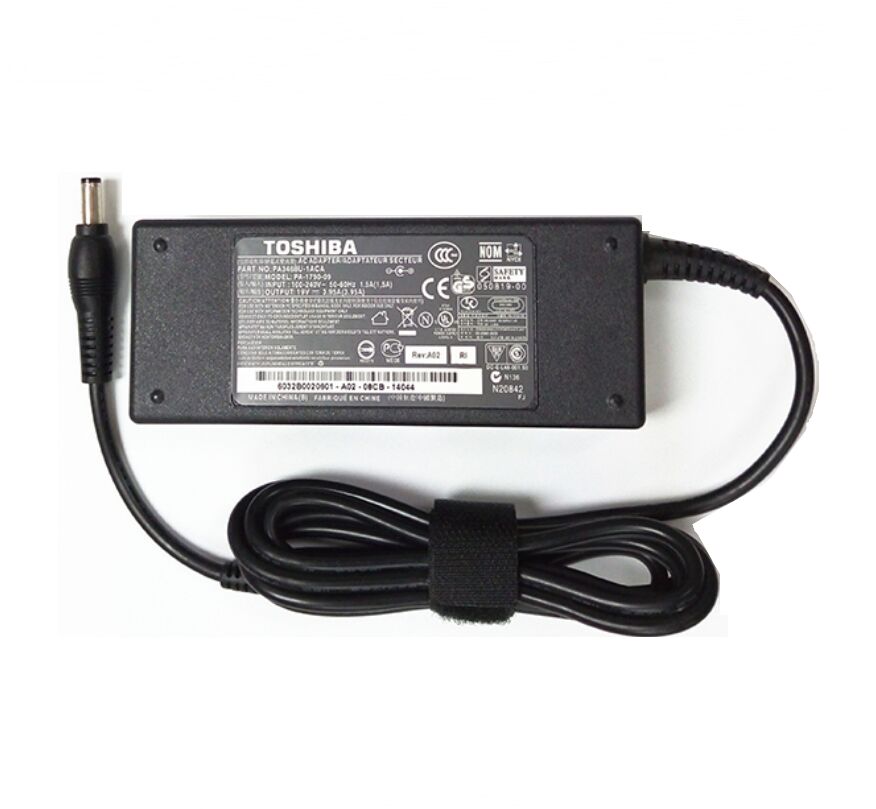 Originale 75W Toshiba Equium A200 A200-26D A300D Adattatore + Cavo