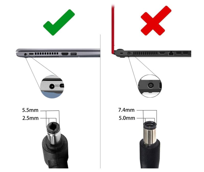 Originale 120W Eurocom M4 Alimentatore Adattatore + Cavo Originale 120W Eurocom M4 Alimentatore Adattatore + Cavo